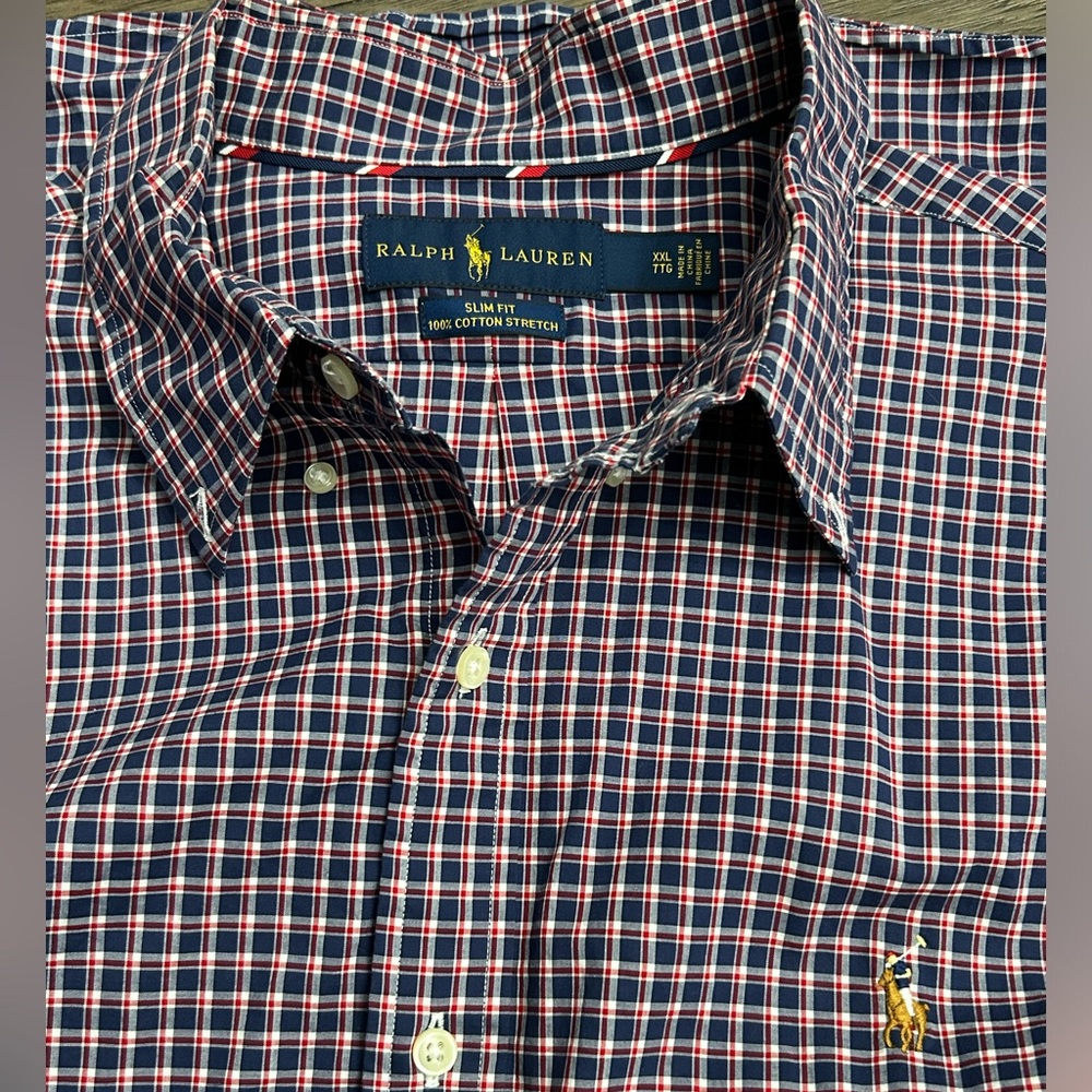 Ralph Lauren Dress Button Up Slim Fit XXL